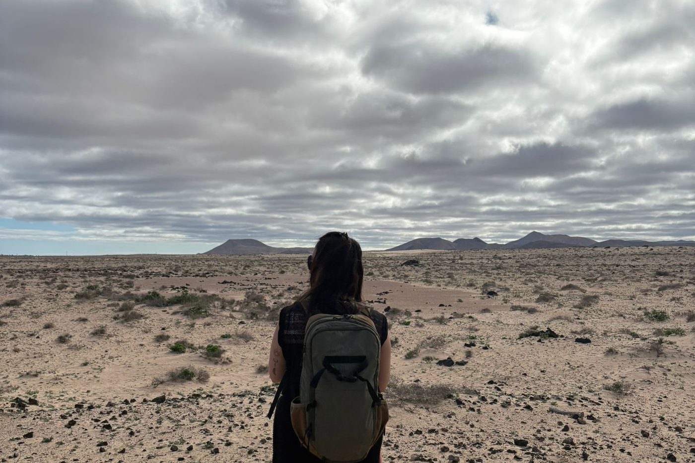 Marche dans les dunes de Corralejo