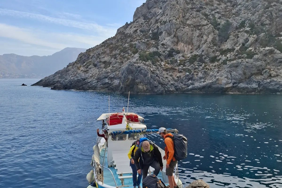 Traversée en bateau vers Telendos